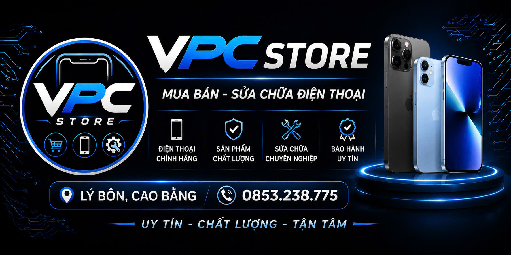 Banner quảng cáo VPC STORE